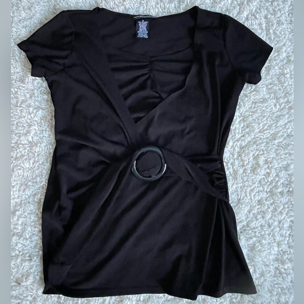 Black fancy occasion shirt
